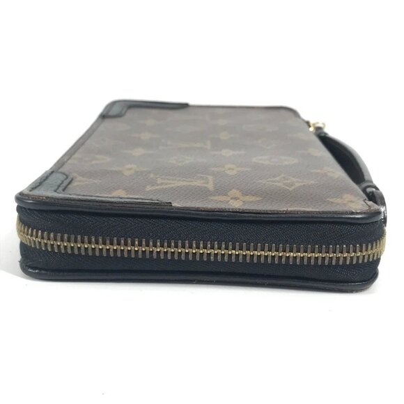 LOUIS VUITTON M60679 MonogramMacassar Daily Organizer Case Clutch Bag Wallet - Picture 12 of 16